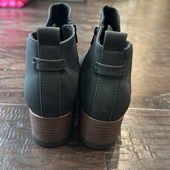 Girls black booties - Picture 4 of 5